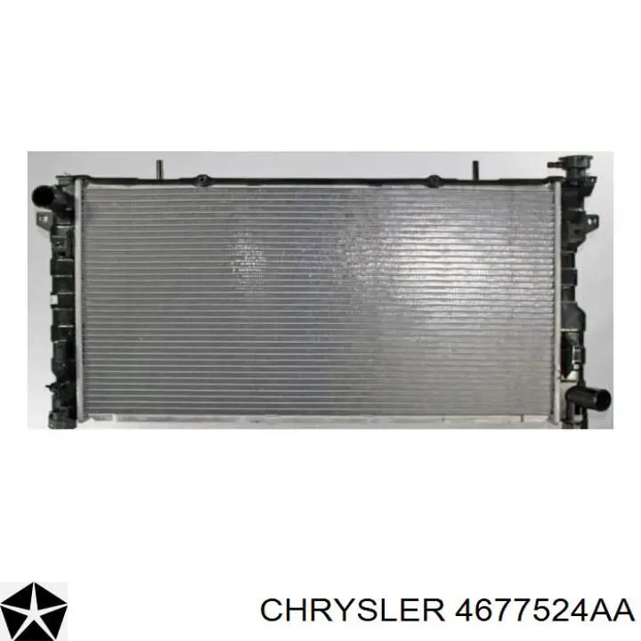 4677524AA Chrysler Радиатор основной