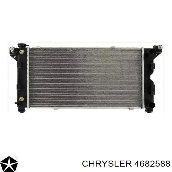 4682588 Chrysler радиатор