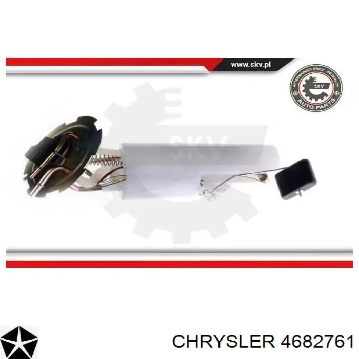 4682761 Chrysler módulo de bomba de combustível com sensor do nível de combustível