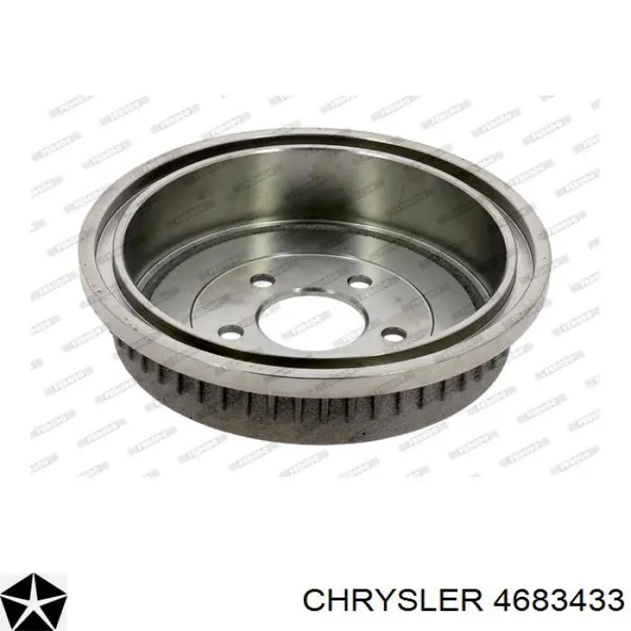 Тормозной барабан 4683433 Chrysler