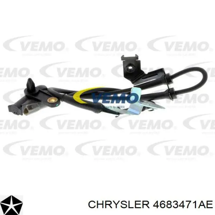 Купить 4683471AE Chrysler Датчик ABS передний левый
