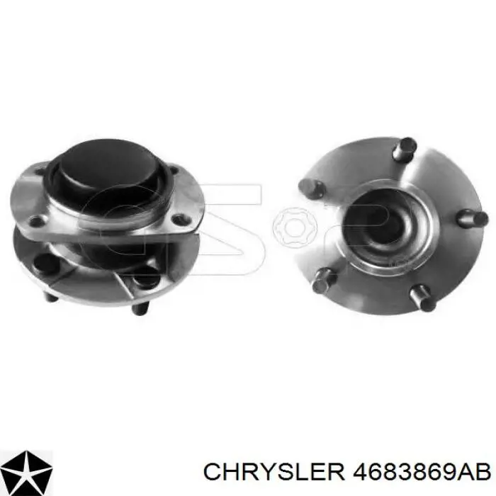 Купить 4683869AB Chrysler Задняя шпиндель
