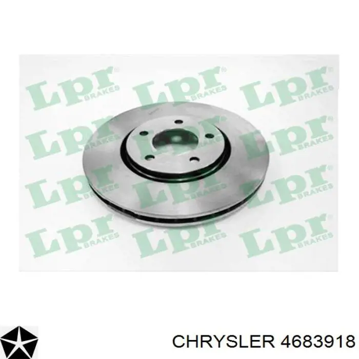 Купить 4683918 Chrysler Ротор тормозной