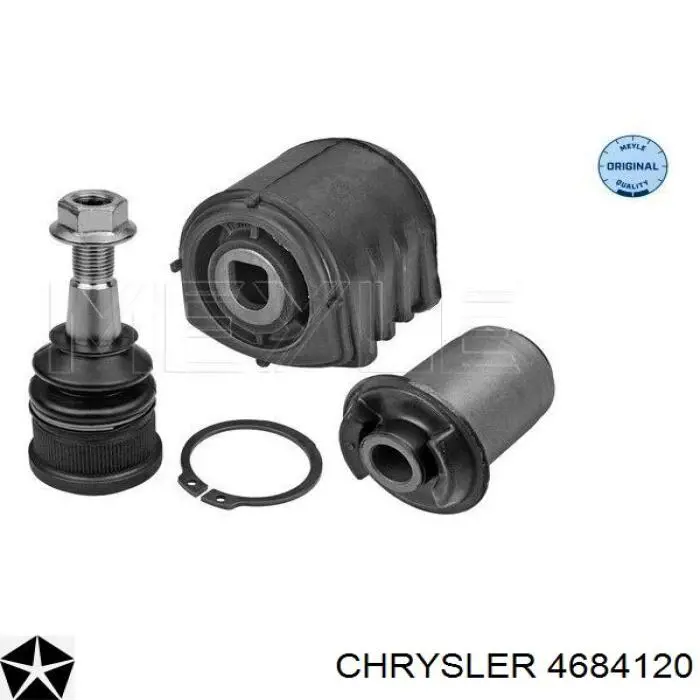 Купить 4684120 Chrysler Сайлентблок нижний передней подвески