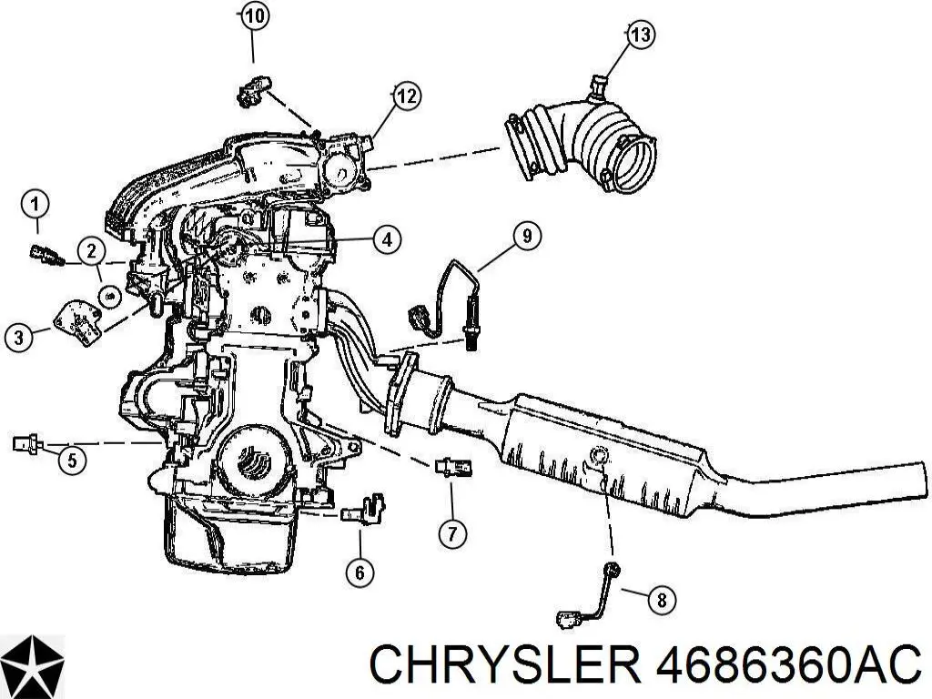 4686360AC Chrysler 