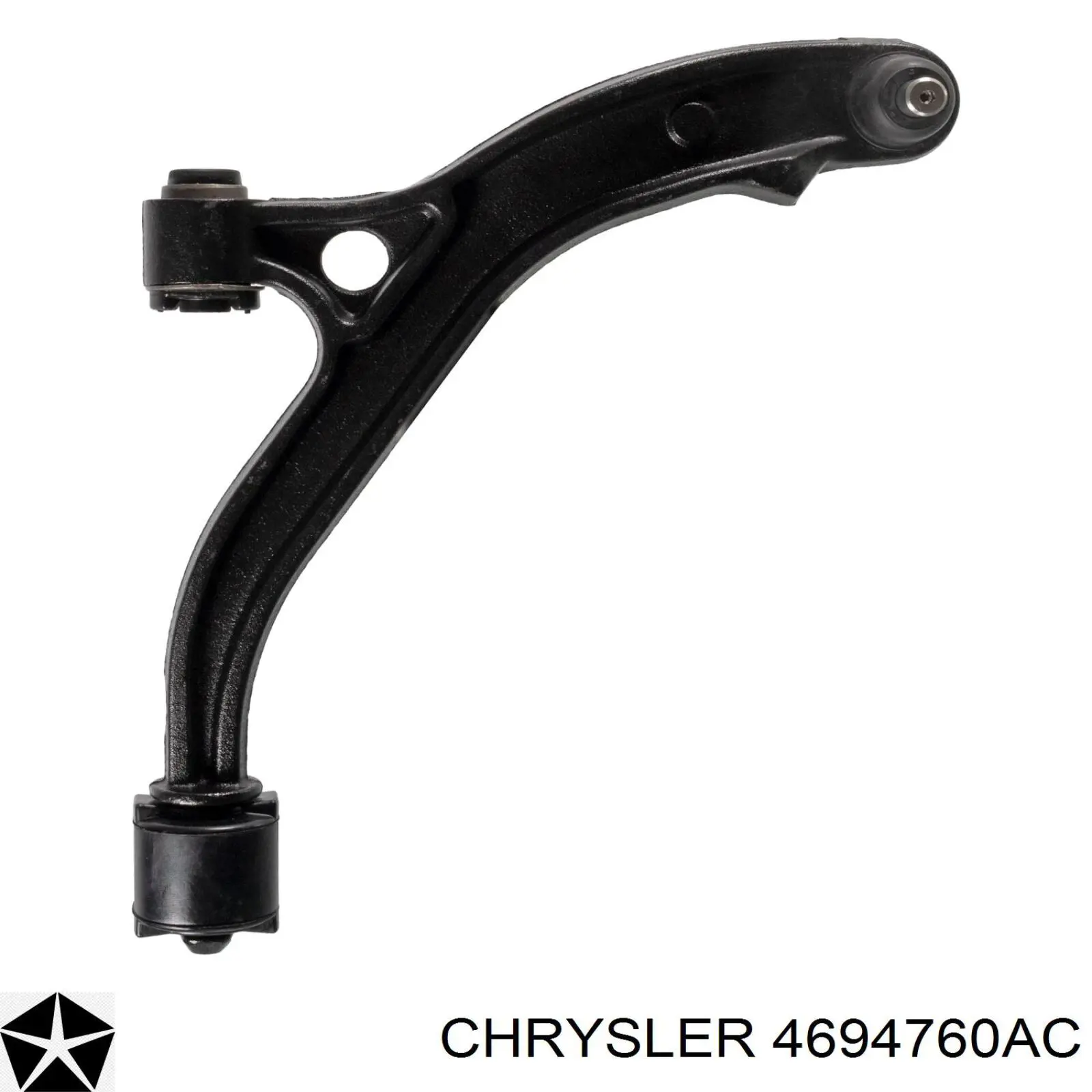 Правый рычаг передней нижней подвески Chrysler 4694760AC цена, от 81.89 USD
