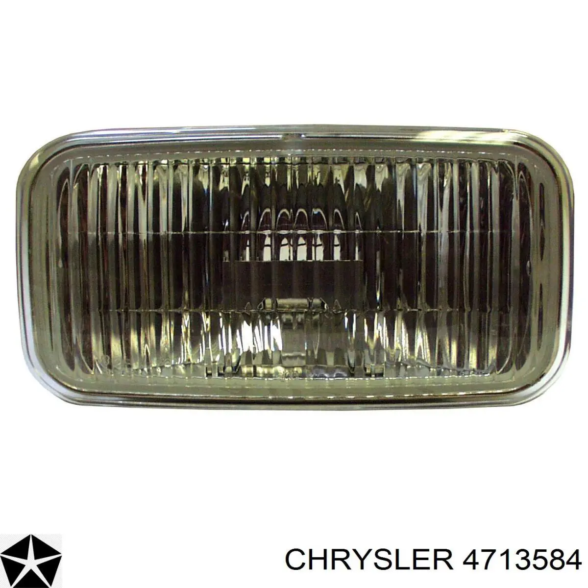 04713584 Chrysler стекло противотуманной фары