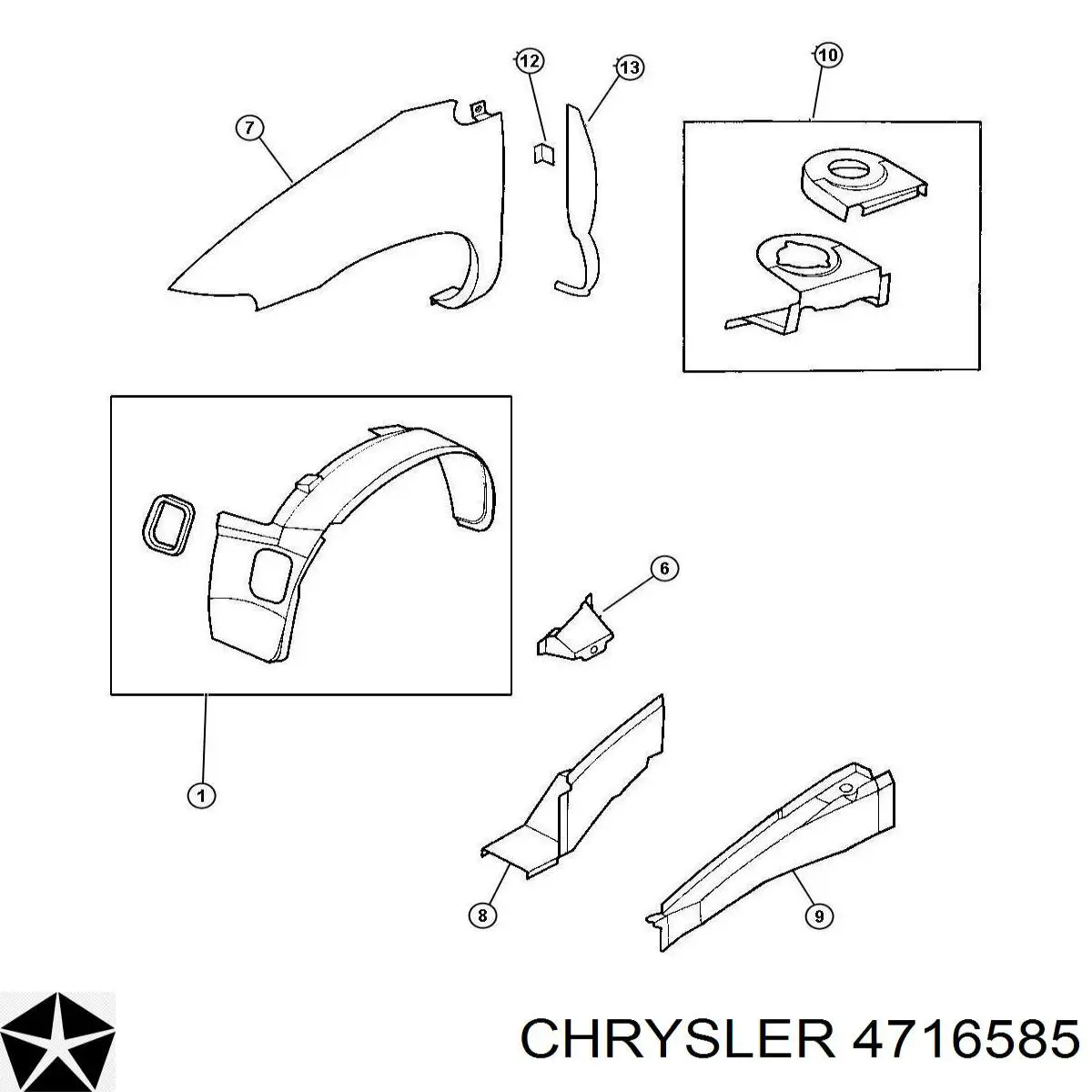  K04716585 Fiat/Alfa/Lancia