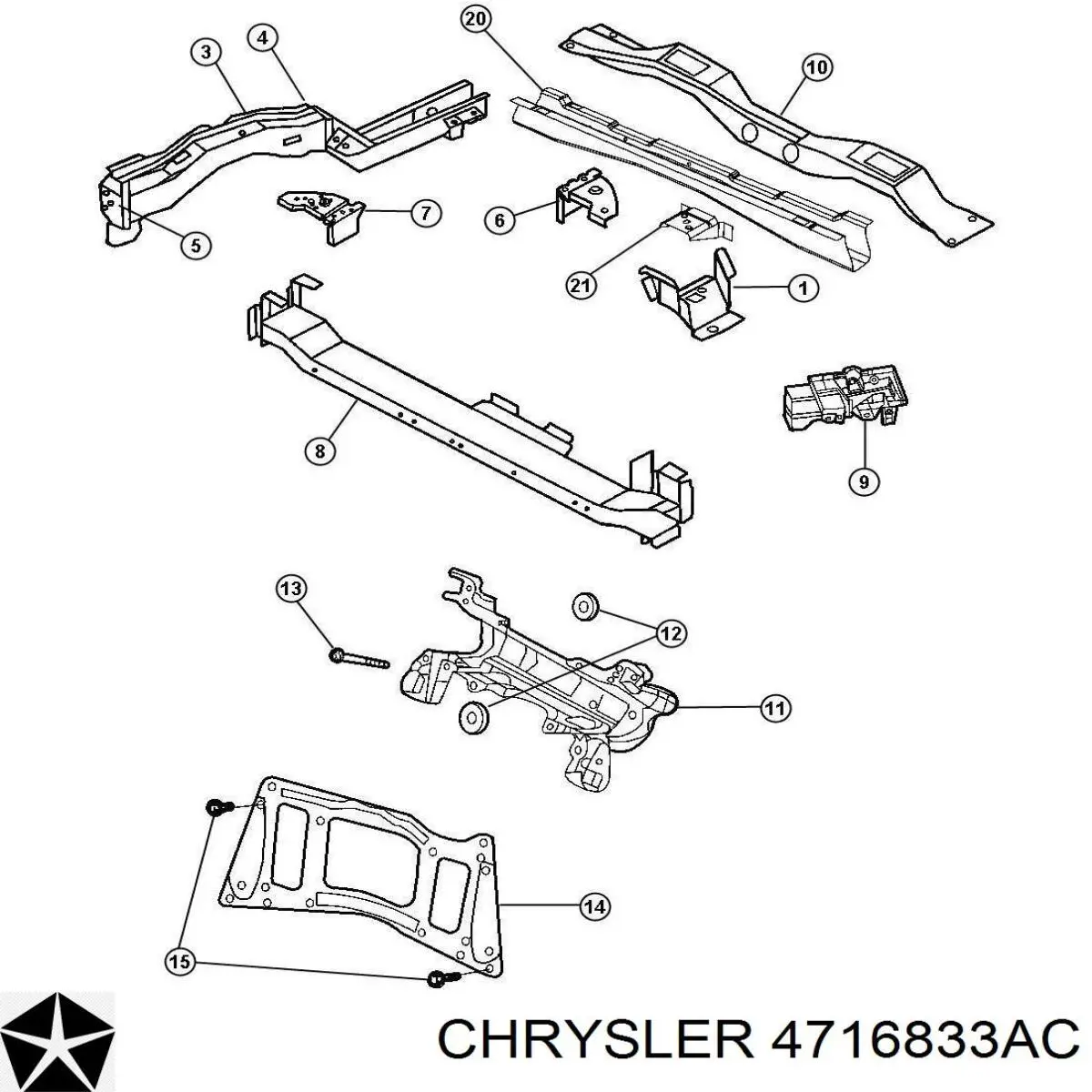 4716833AC Chrysler 