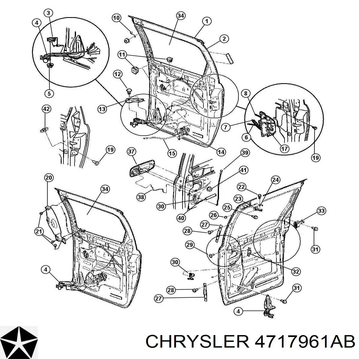  4717961AB Chrysler