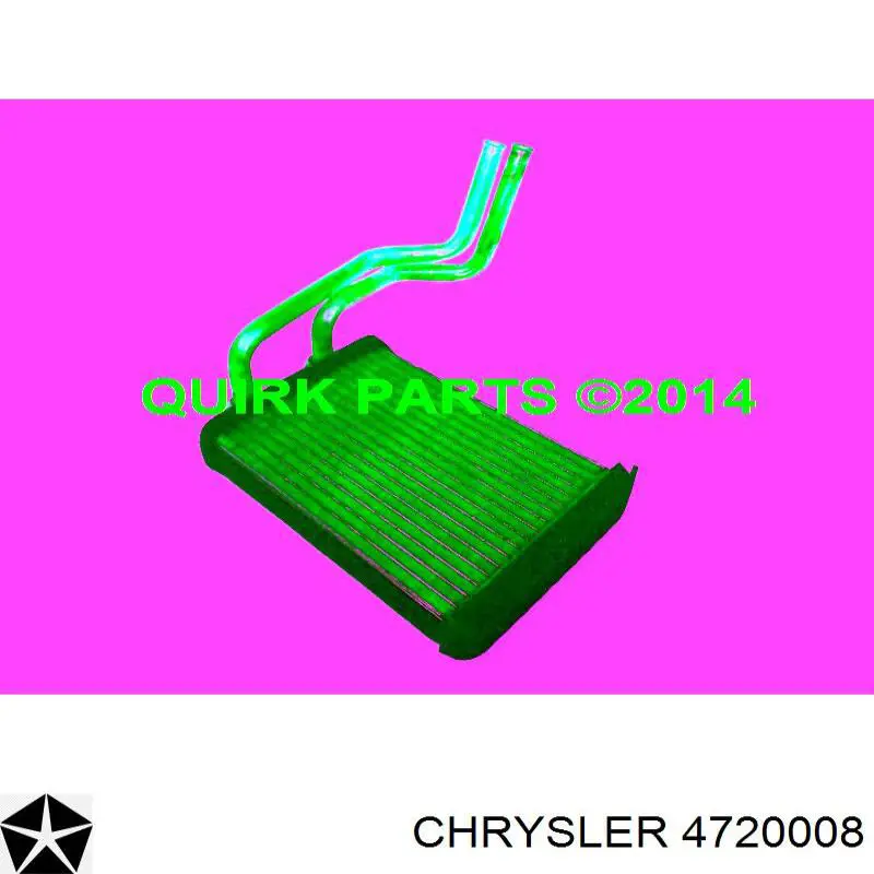Купить 4720008 Chrysler Радиатор печки
