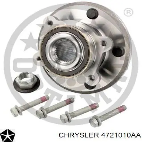 4721010AA Chrysler Ступица колеса передняя