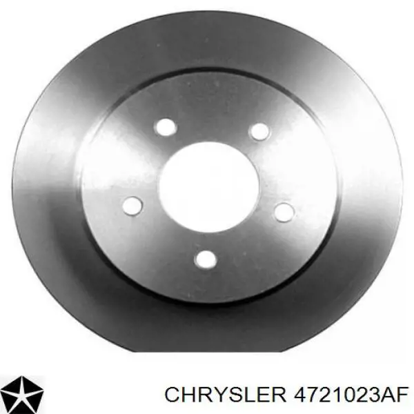 Задний тормозной диск Chrysler 4721023AF цена, от 25.61 USD