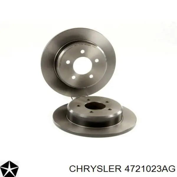 Задний дисковый тормоз Chrysler 4721023AG