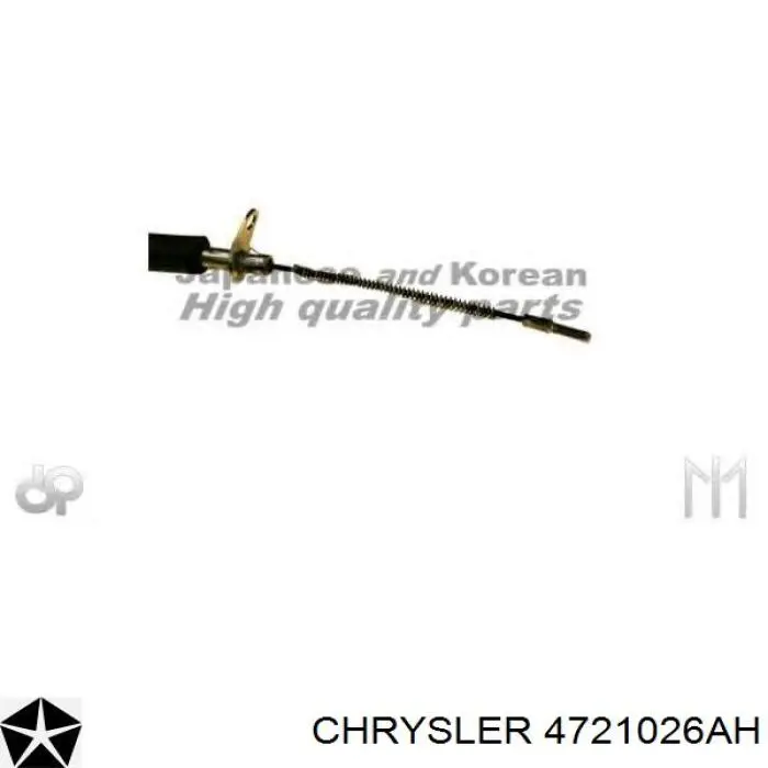 Купить 4721026AH Chrysler Задний правый трос ручника