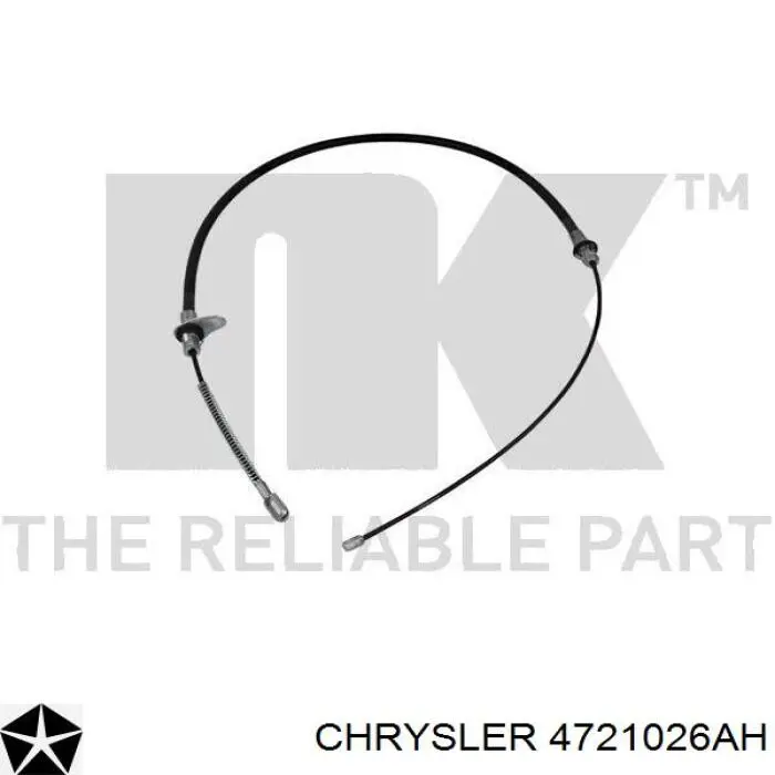 Задний правый трос ручника 4721026AH Chrysler