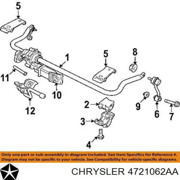  Chrysler 04721062AA цена, от 6.49 USD