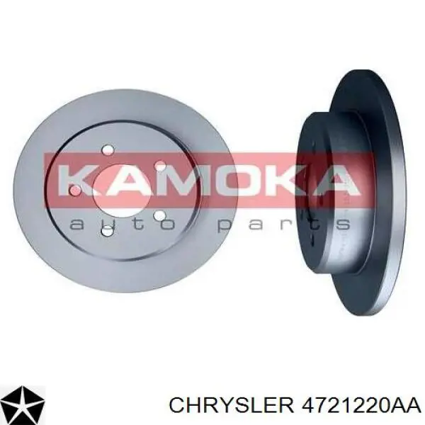 Купить 4721220AA Chrysler Диск тормозной задний