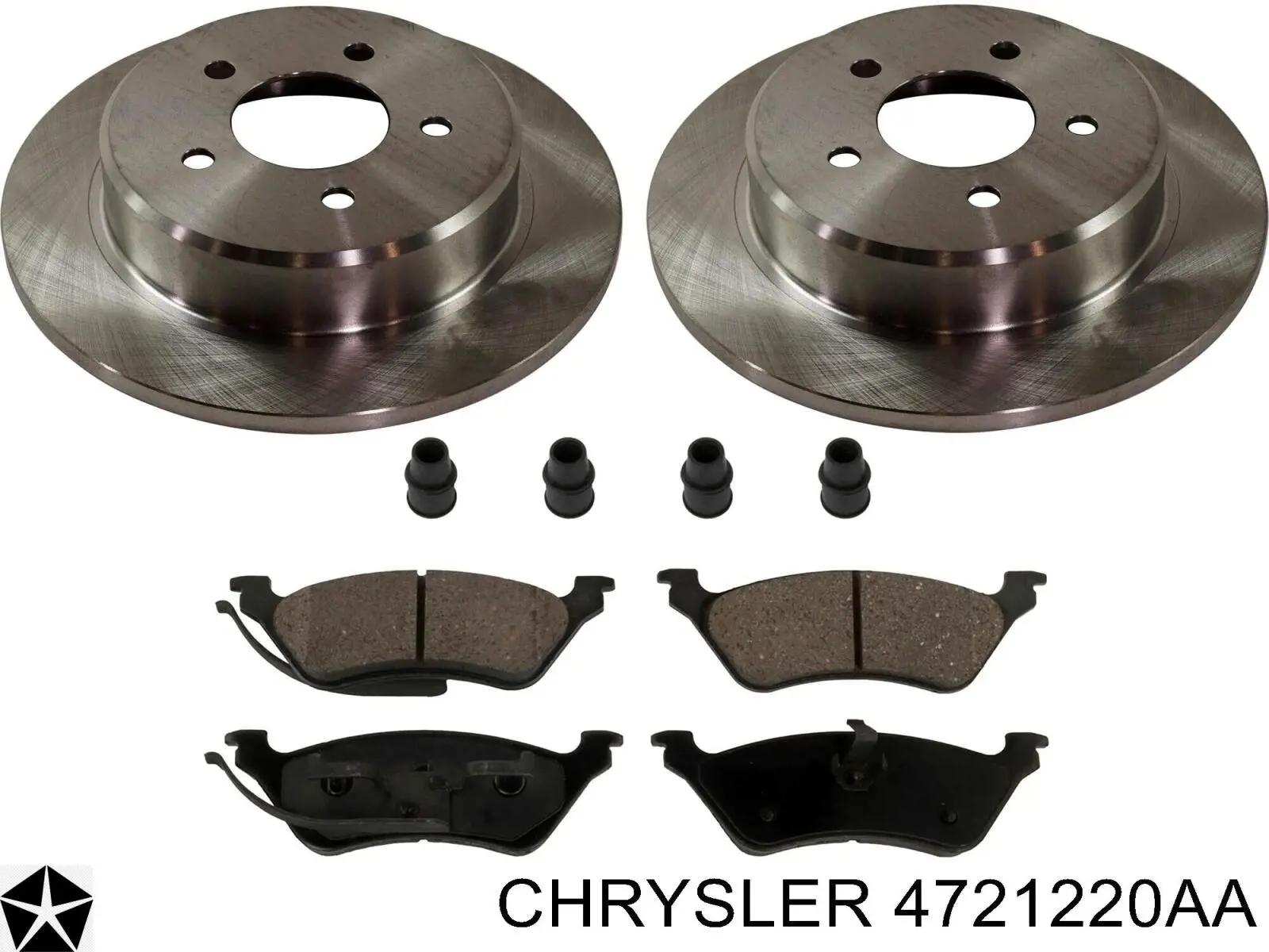Задний дисковый тормоз Chrysler 4721220AA