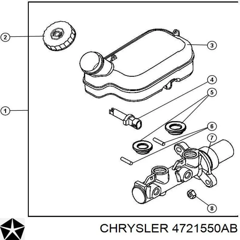  K04721550AD Fiat/Alfa/Lancia