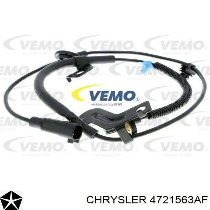 4721563AF Chrysler sensor abs traseiro