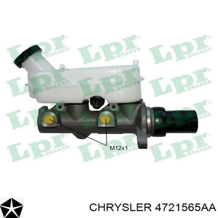 Цилиндр главный тормоза (гидротормозов) LPR 6288 цена, от 89.75 USD