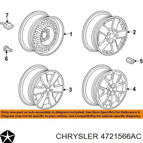  Chrysler 04721566AC цена, от 19.00 USD