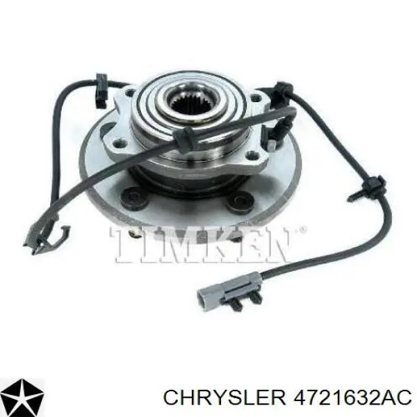 Ступицы задних колес Chrysler 4721632AC цена, от 83.55 USD