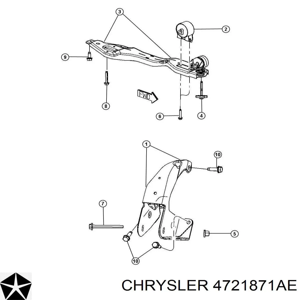 K04721871AA Fiat/Alfa/Lancia 