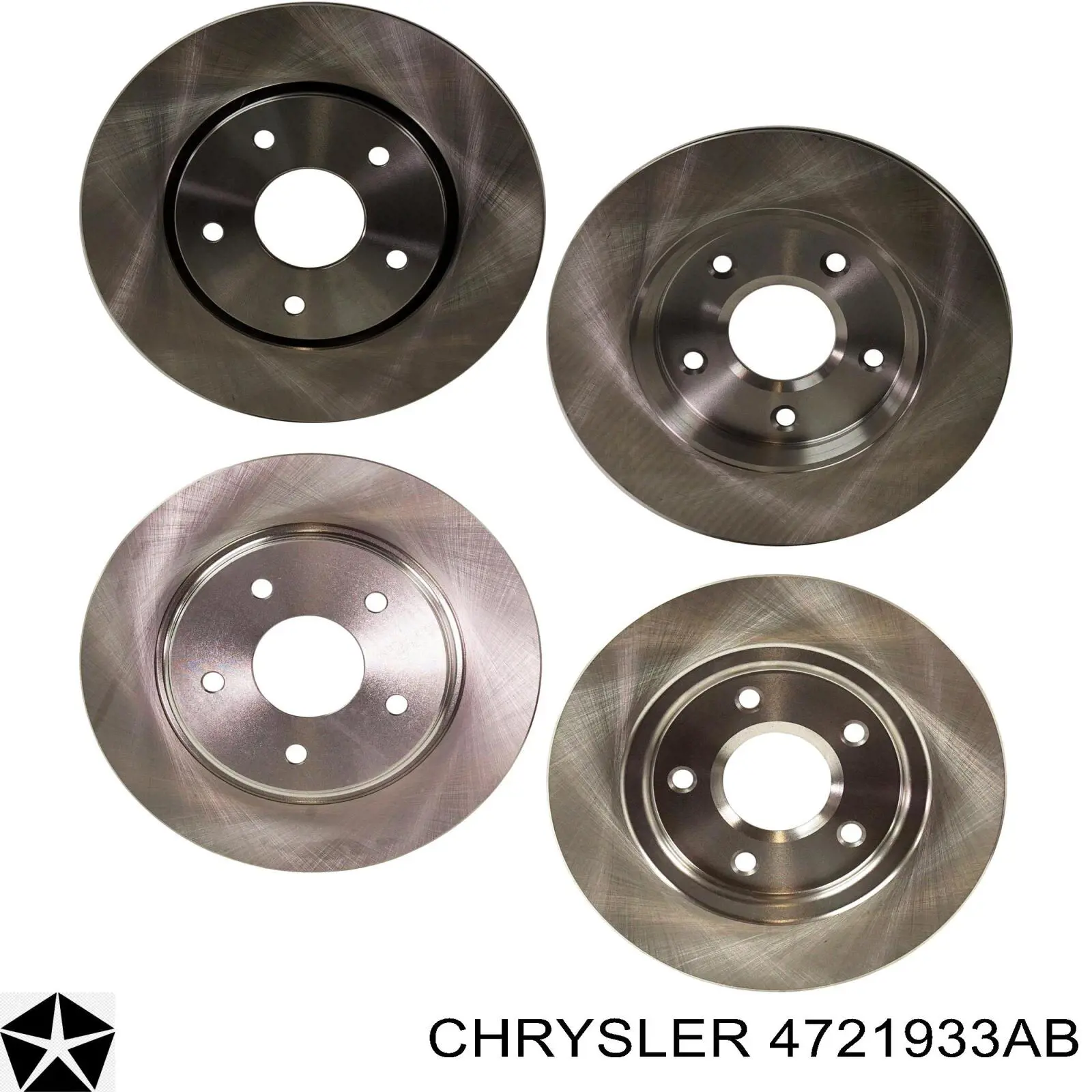 Передние тормозные диски 4721933AB Chrysler
