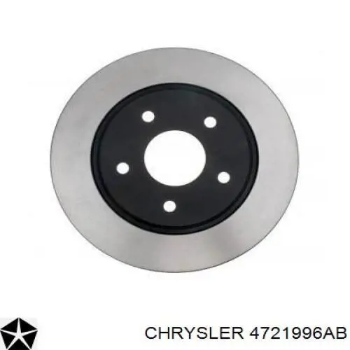 Задний тормозной диск Chrysler 4721996AB цена, от 12.67 USD