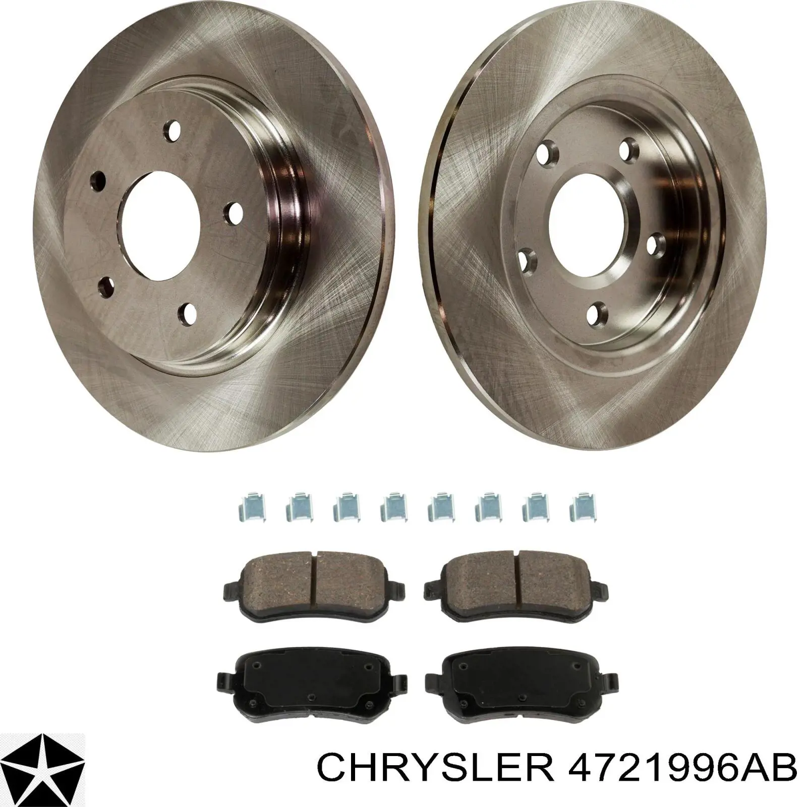 4721996AB Chrysler диск тормозной задний