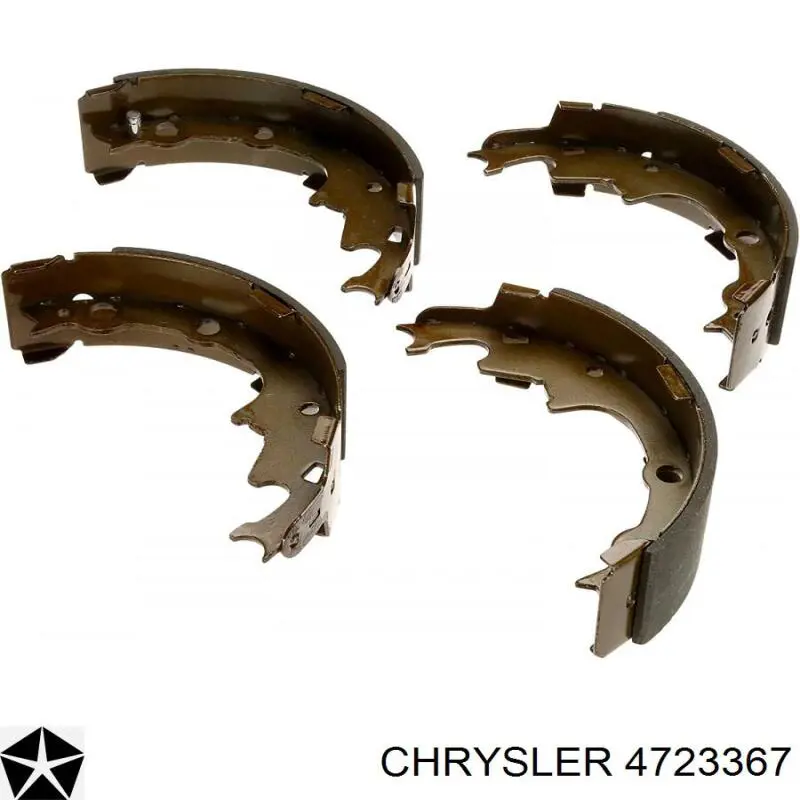 Тормоза рабочие задние ножные и тормозные барабаны Chrysler 4723367 цена, от 38.32 USD