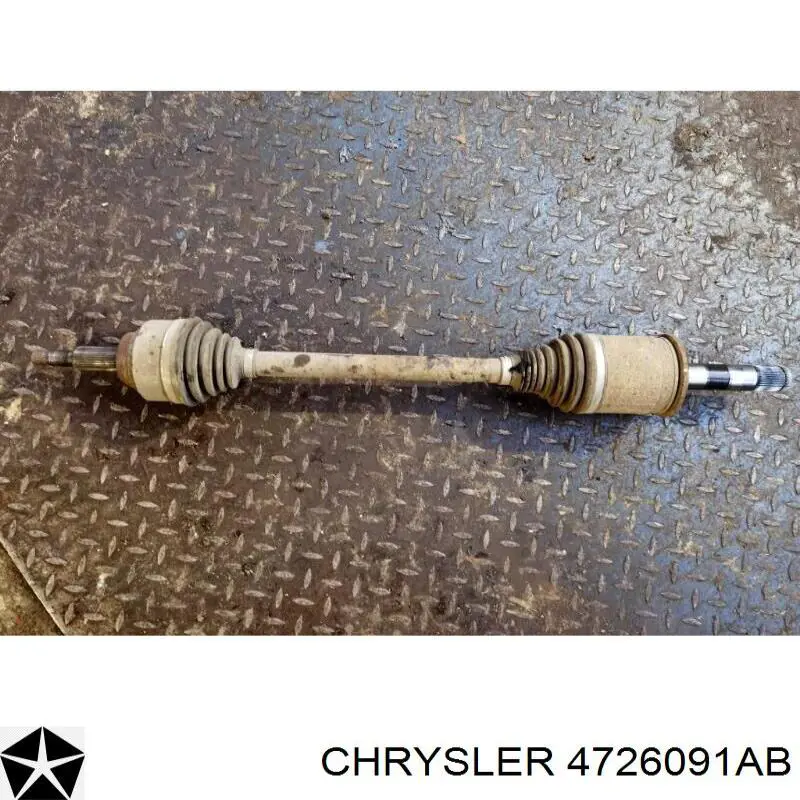 4726091AB Chrysler Полуось задняя левая