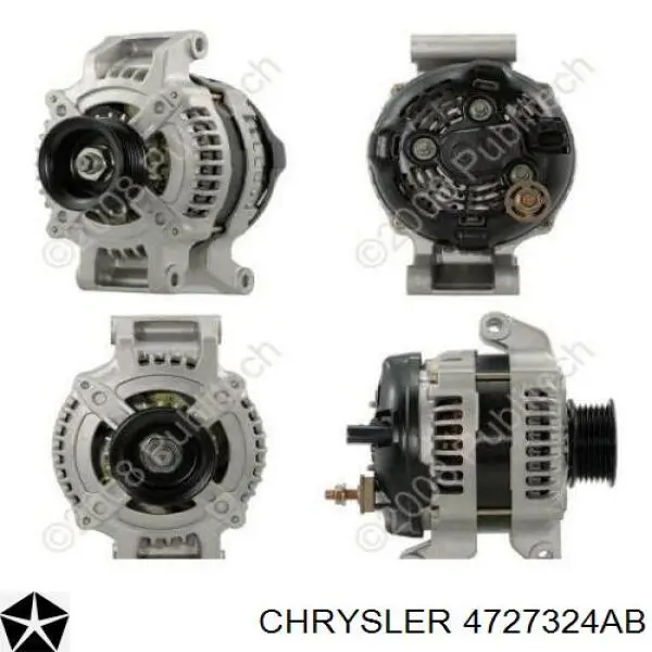 4727324AB Chrysler генератор
