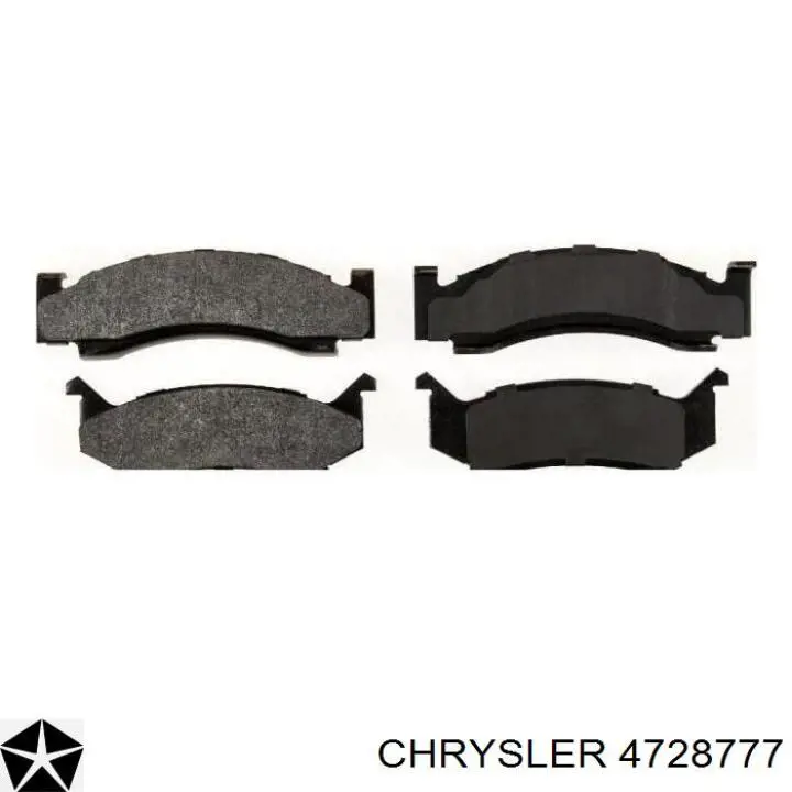 Купить V1011777AB Chrysler Колодки тормозные