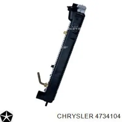 Купить 4734104 Chrysler Радиатор водяной