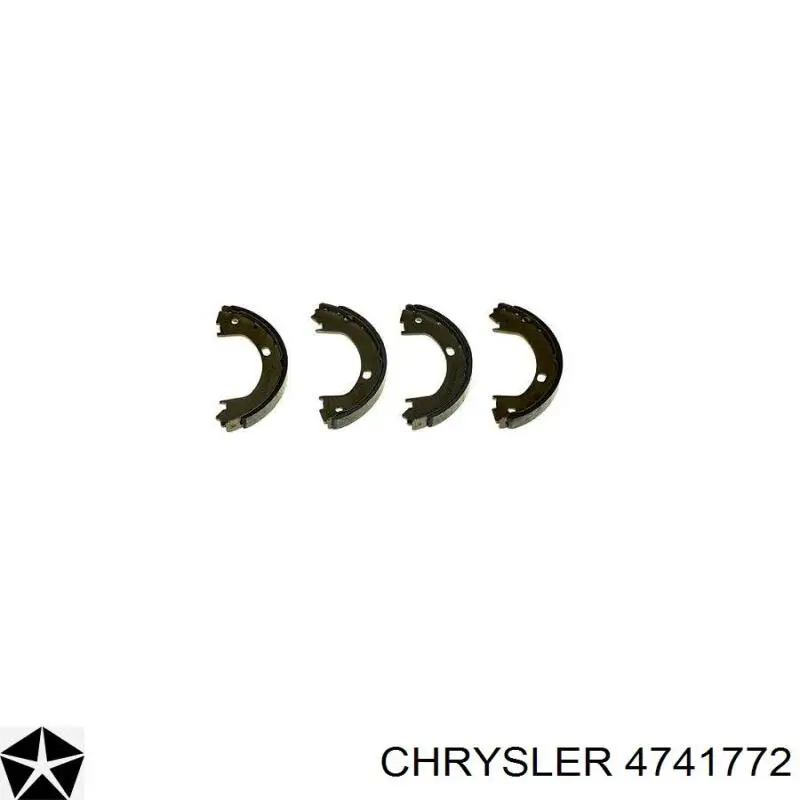 Колодки ручника 4741772 Chrysler