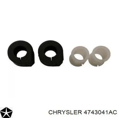 4743041AC Chrysler Разрезная втулка стабилизатора