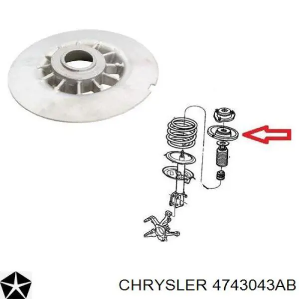  04743043AB Chrysler