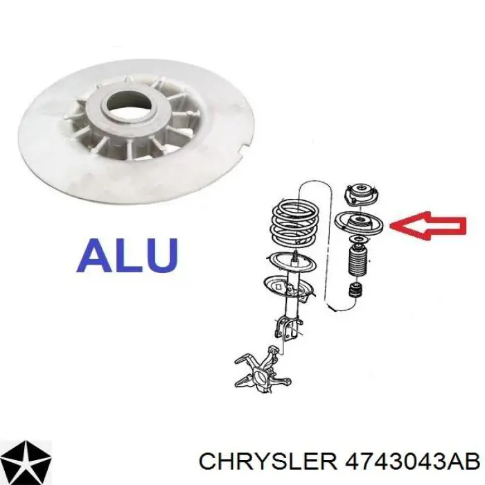 Купить 4743043AB Chrysler 