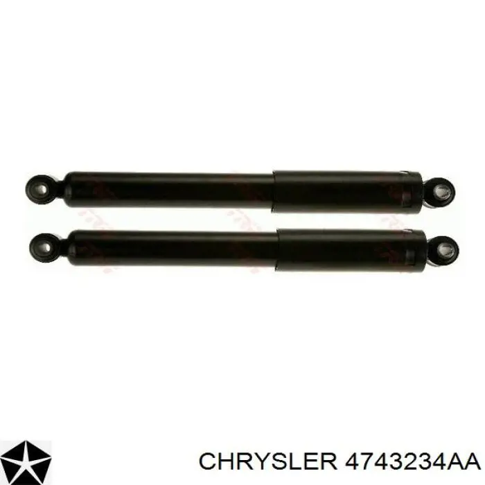 Купить 04743234AA Chrysler Амортизатор задней подвески