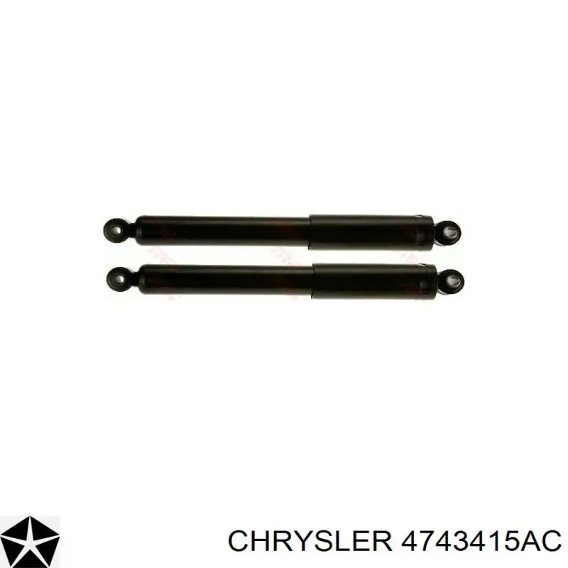 Стойка амортизатора задняя Chrysler 04743415AC цена, от  USD