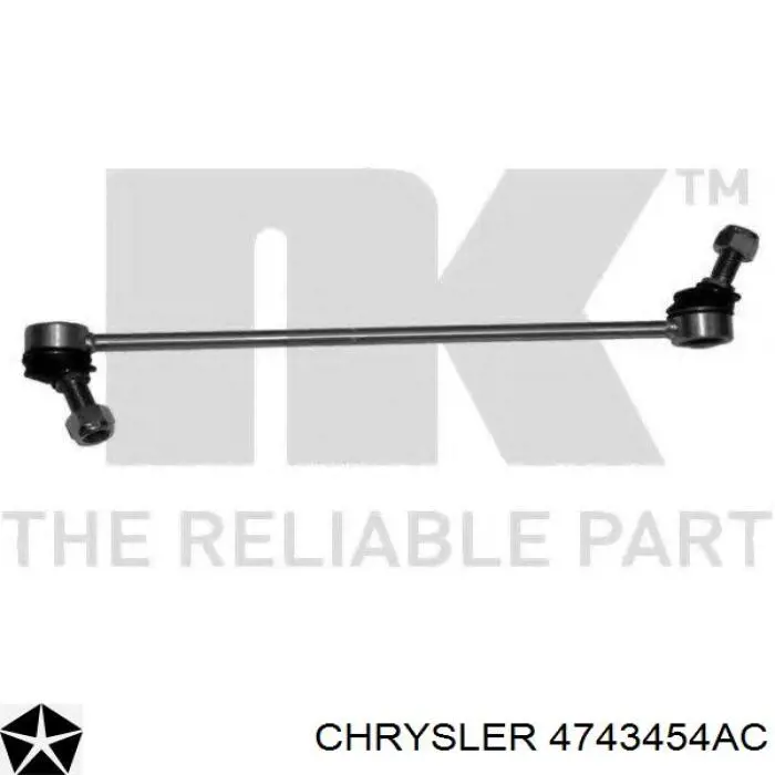 Купить 4743454AC Chrysler Амортизационная стойка