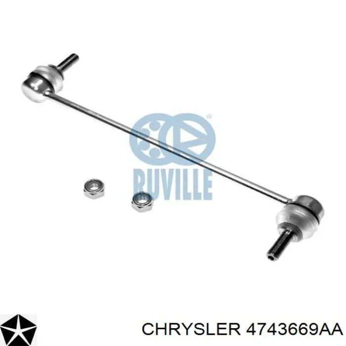Стойка переднего стабилизатора 4743669AA Chrysler