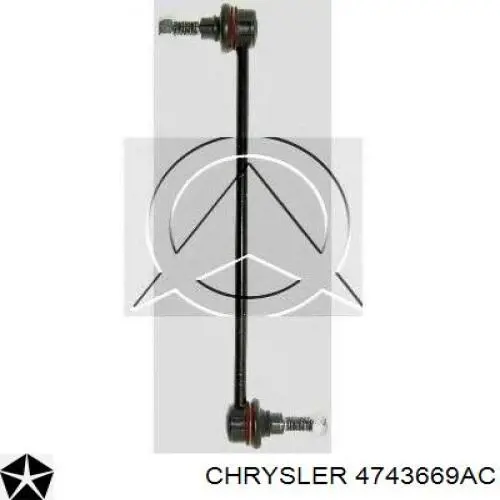Стойка переднего стабилизатора 4743669AC Chrysler