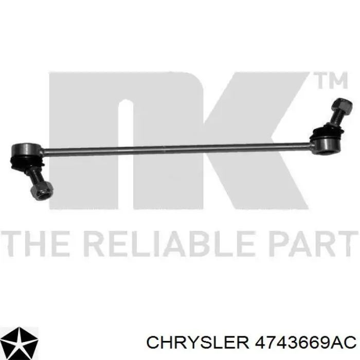 Купить 4743669AC Chrysler Амортизационная стойка