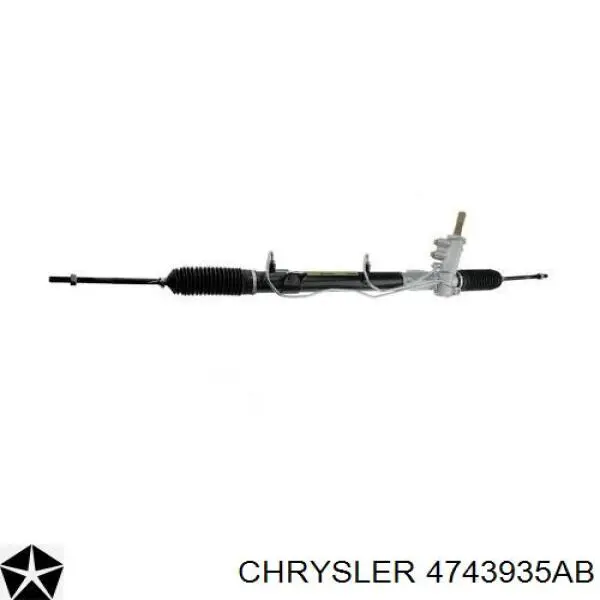 4743935AB Chrysler cremalheira da direção