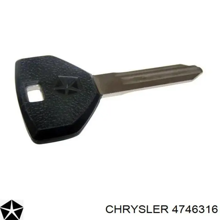 4746316 Chrysler ключ-заготовка