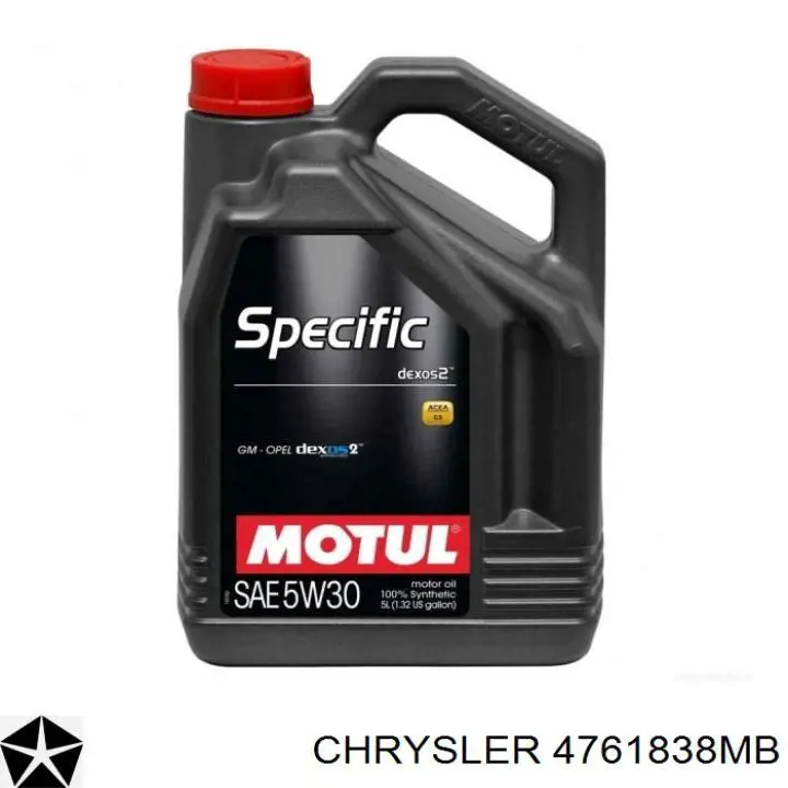 Масло автомобильное Chrysler 4761838MB цена, от 13.22 USD